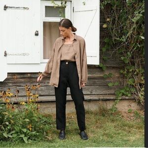 Linenfox Brooke Heavyweight Linen Trousers